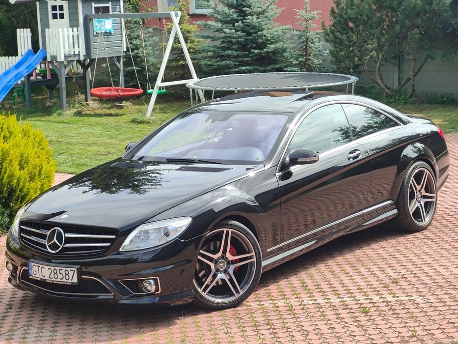 Mercedes-Benz CL pakiet 6.3 AMG // niski przebieg // perfekcyjny stan