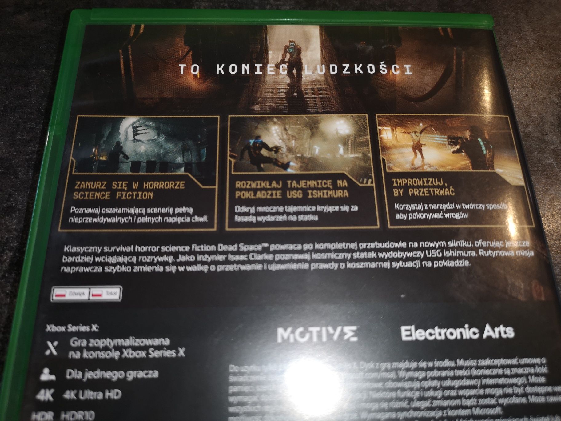 Dead, Space XBOX SERIES X gra PL (jak nowa) sklep