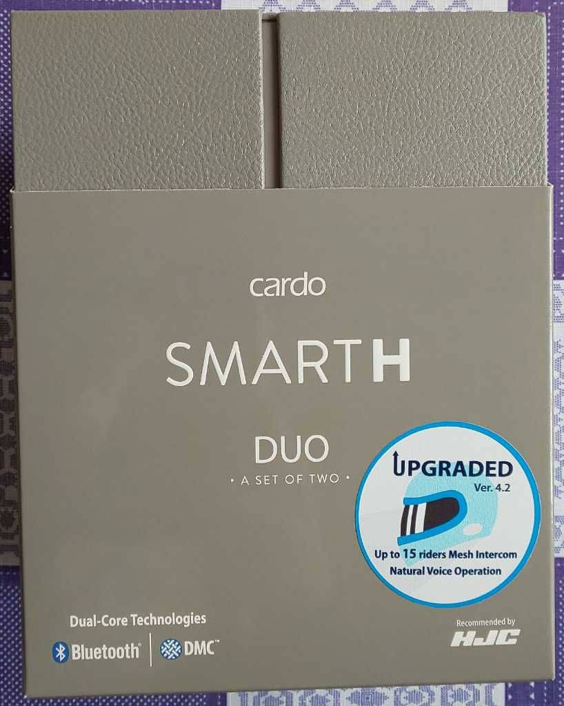 Cardo Smart H/Packtalk Slim DUO