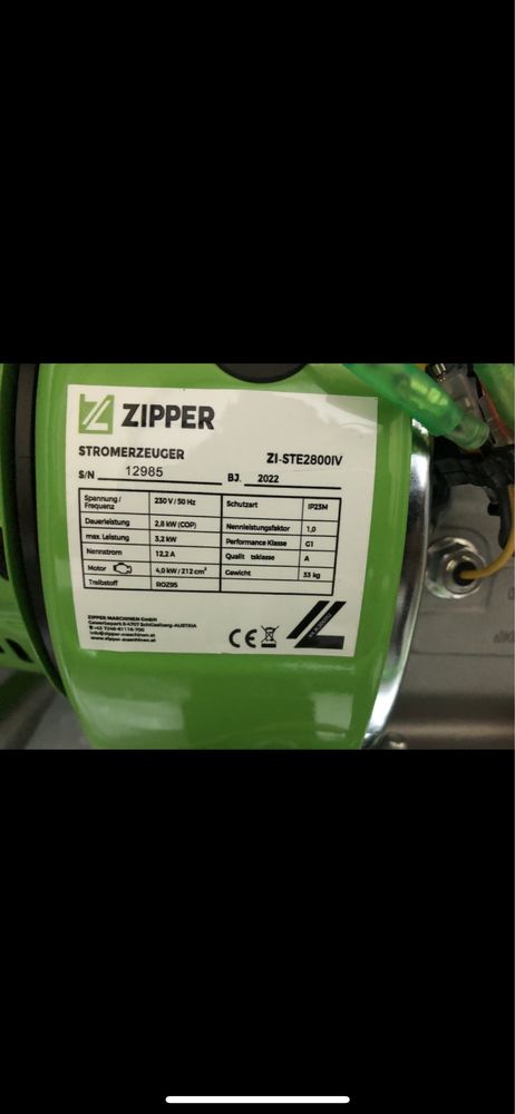 Генератор инверторный ZIPPER В НАЛИЧИИ!!!
