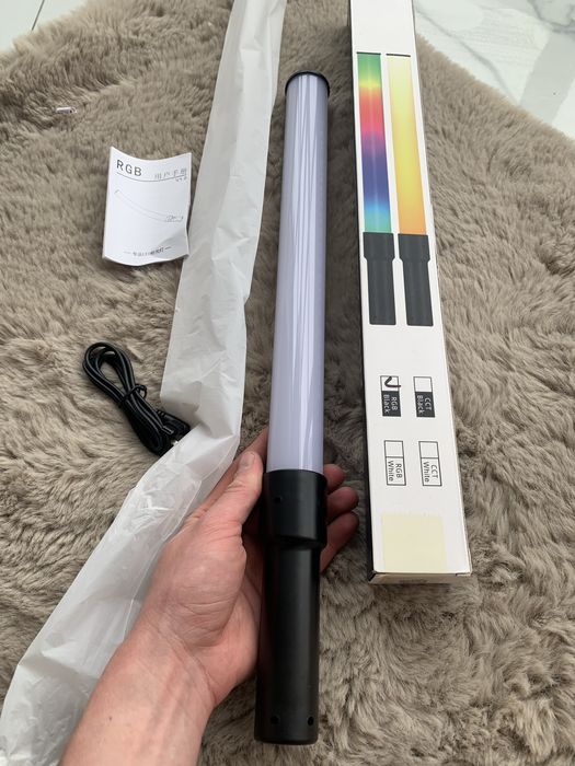 Лампа з акумулятором UKC RGB LED Stick