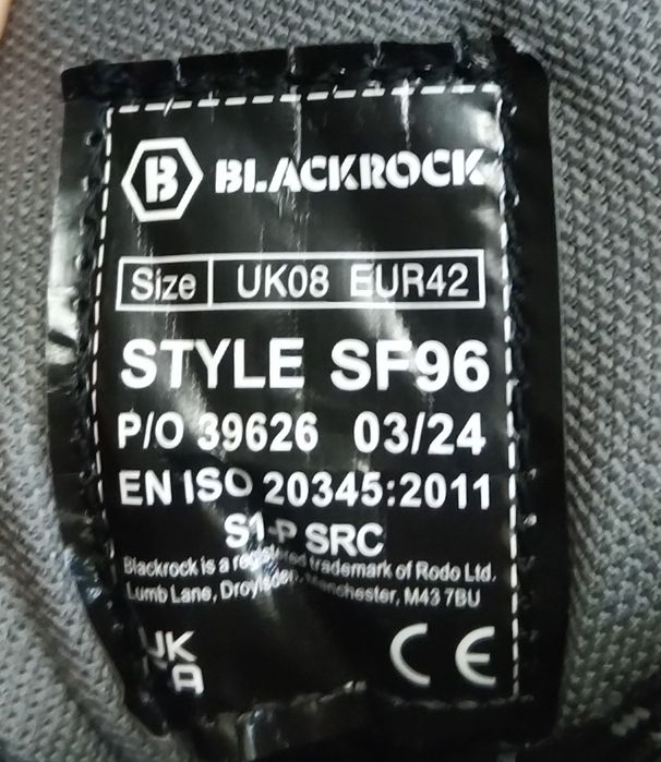Робочі кросівки Blackrock, розмір 42