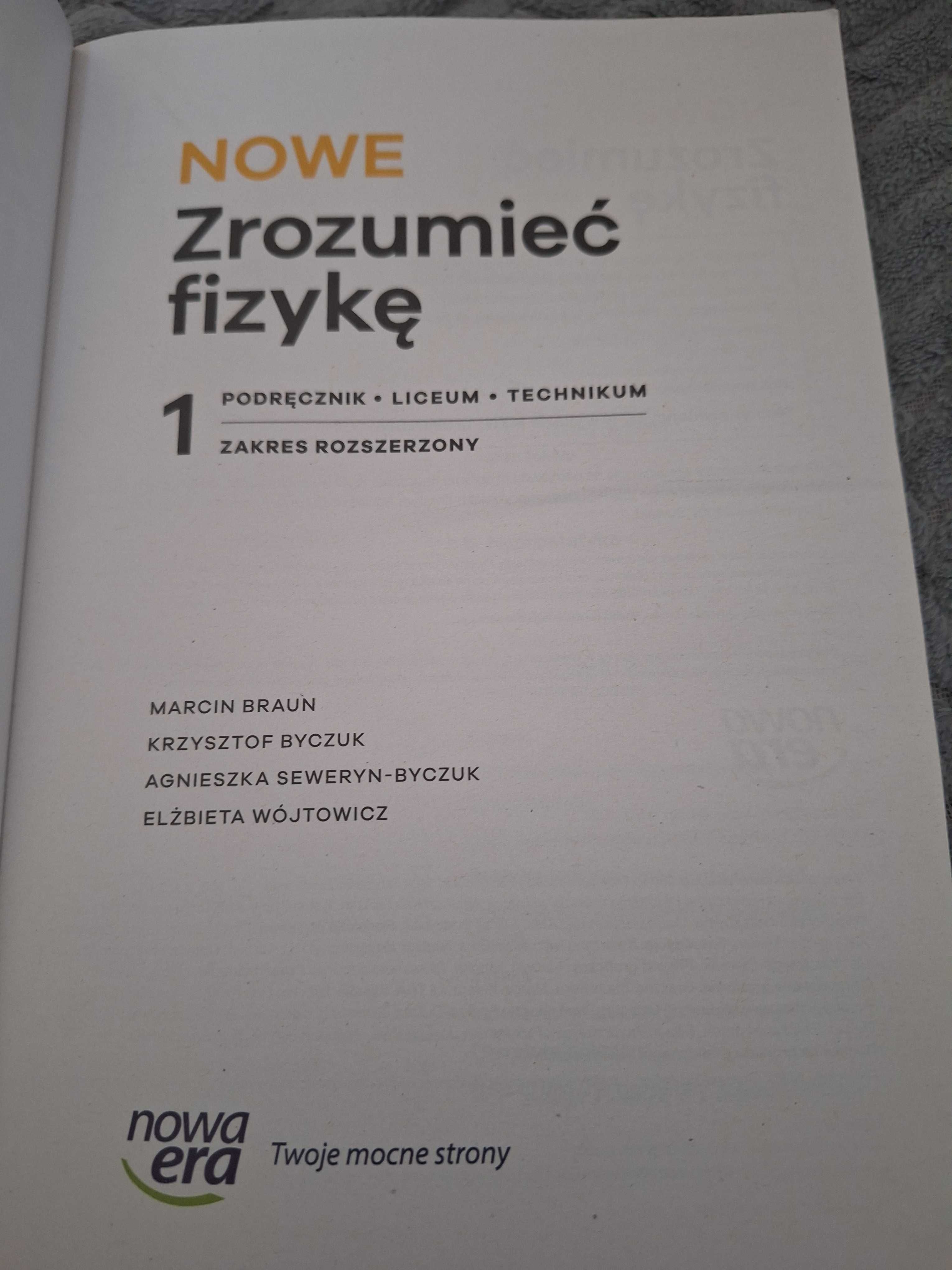 Nowe zrozumieć fizykę 1 nowa era
