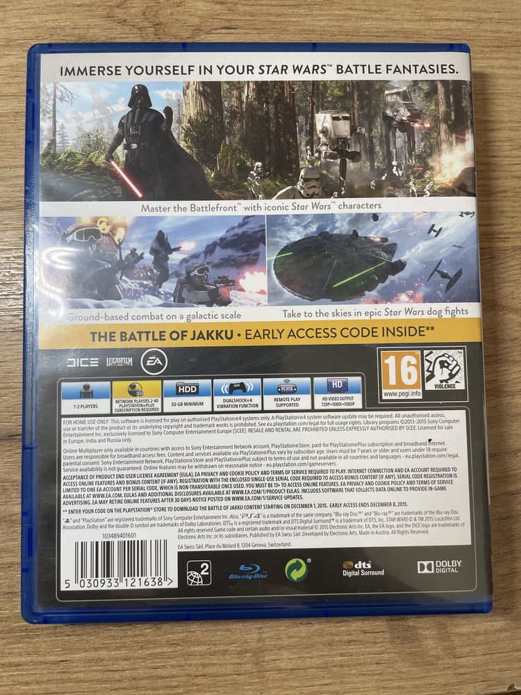 Star Wars Battlefront PS4 ENG