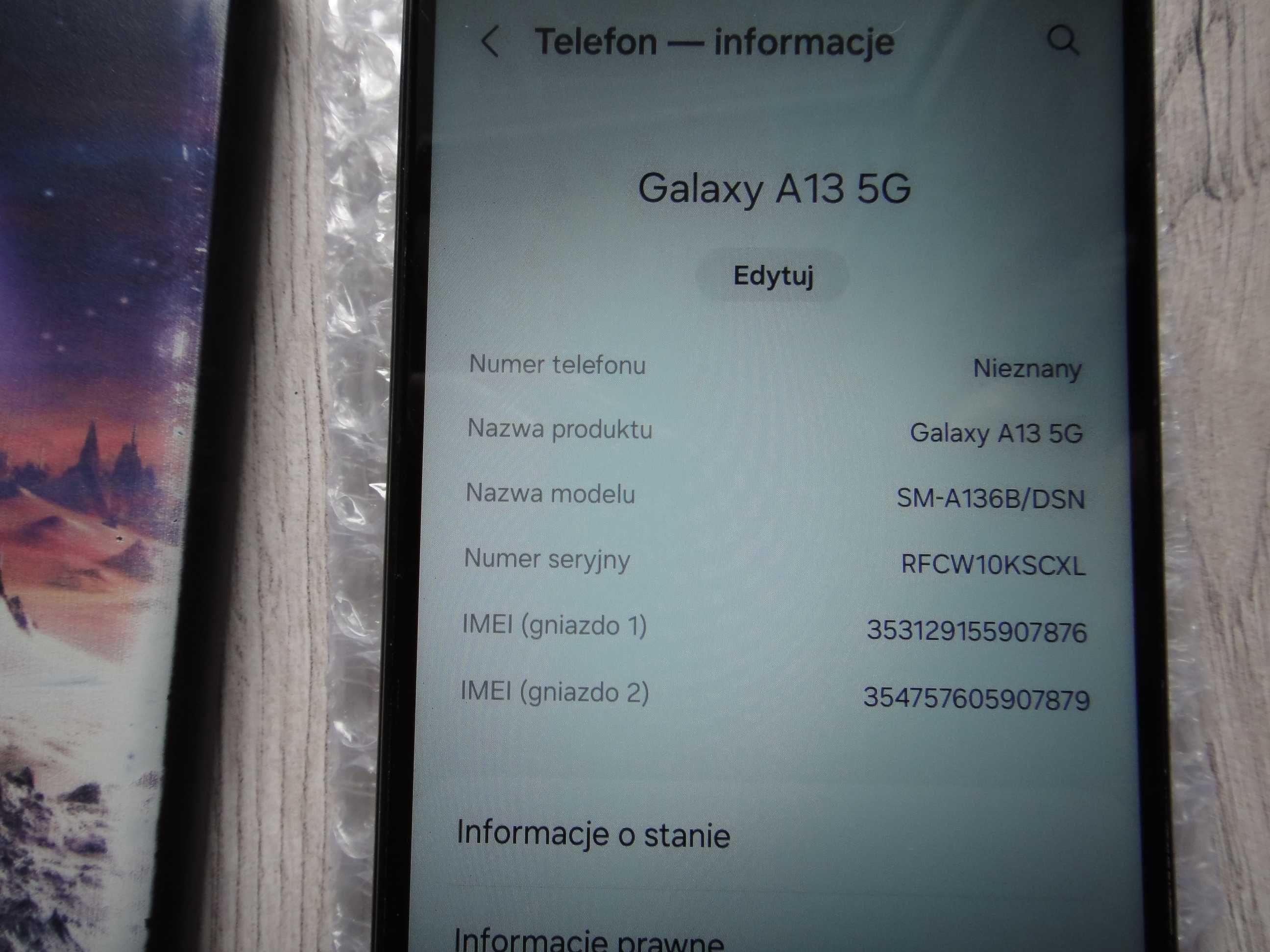 Samsung Galaxy A13 5G    64/4Gb. SM-A136B/DSN
