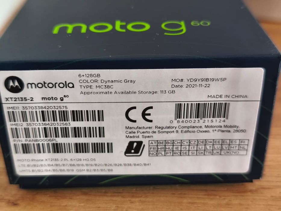 Motorola Moto G60