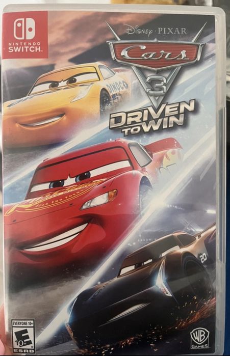Faisca mcqueen cars disney 3 driven to win nintendo switch