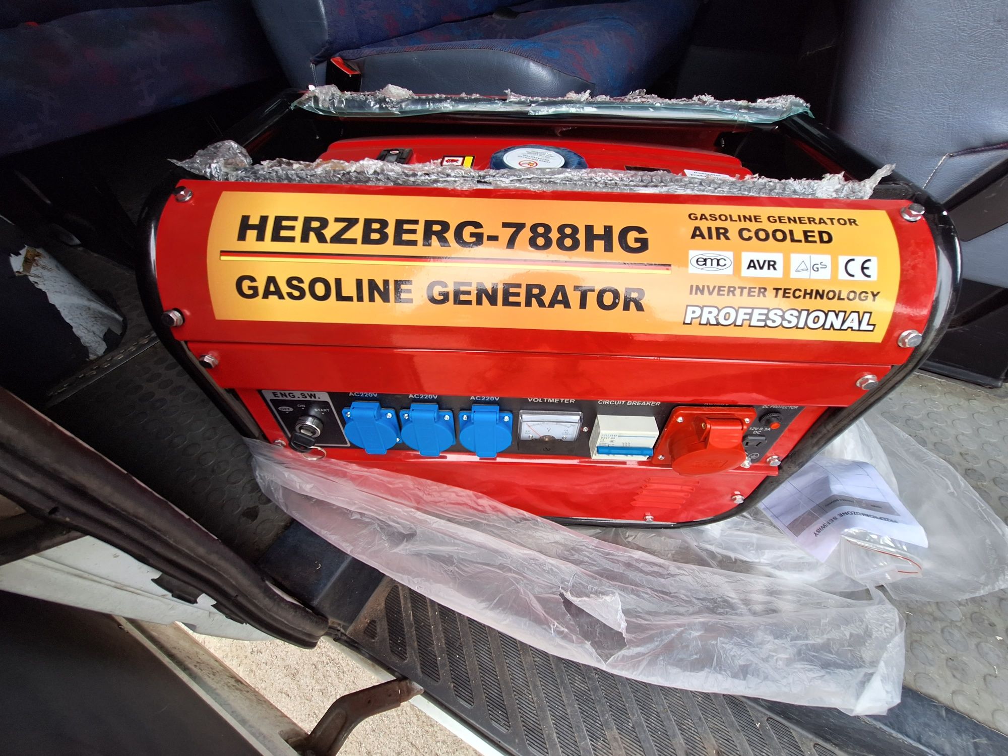 Agregat Generator prądotwórczy Herzberg-788hg nowy niemiecki