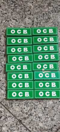 zestaw 16 szt bibułek OCB zielonych 50 szt w jednym pakowaniu