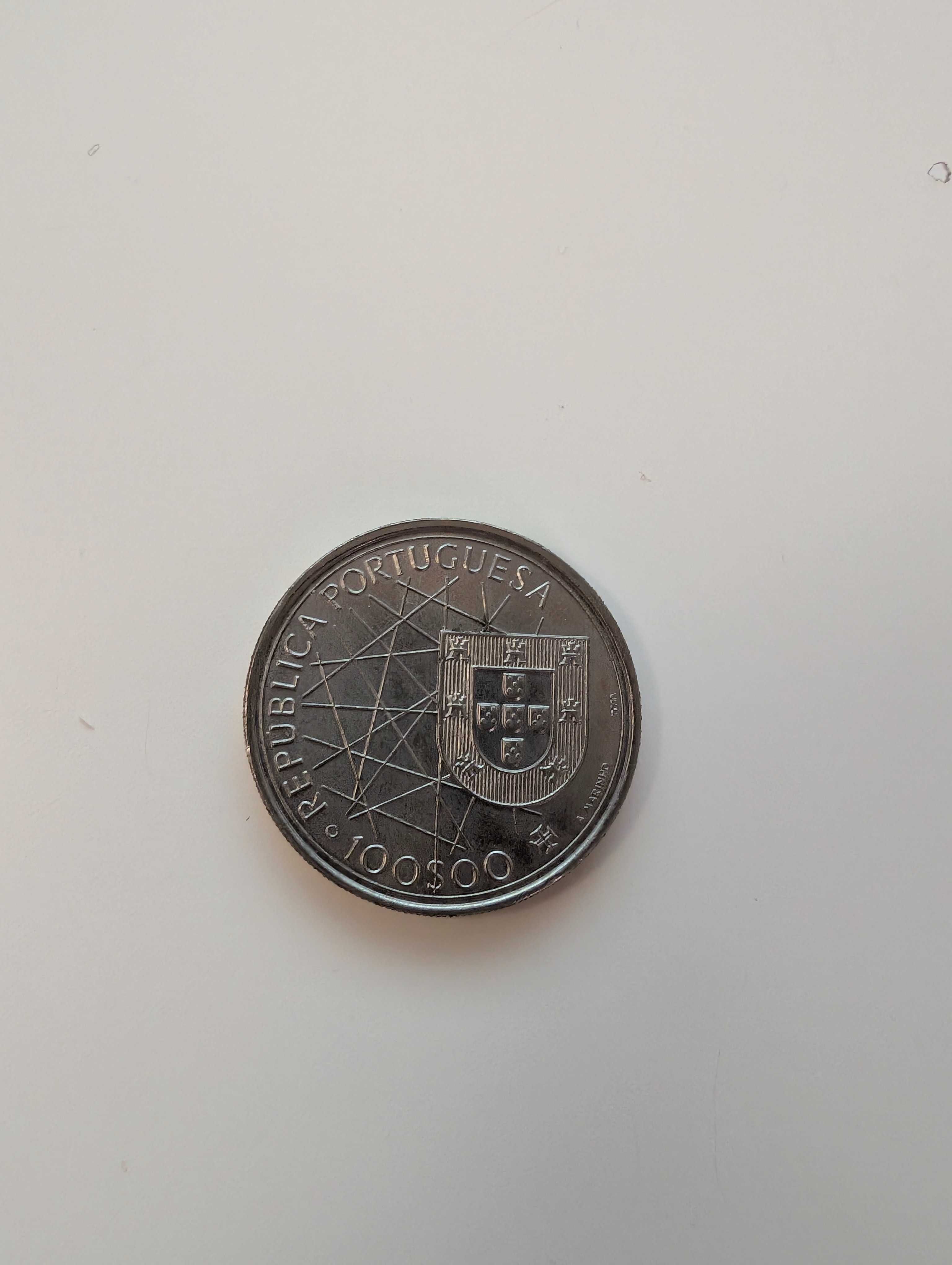 Moeda 100 Escudos - Descoberta do arquipélago dos Açores