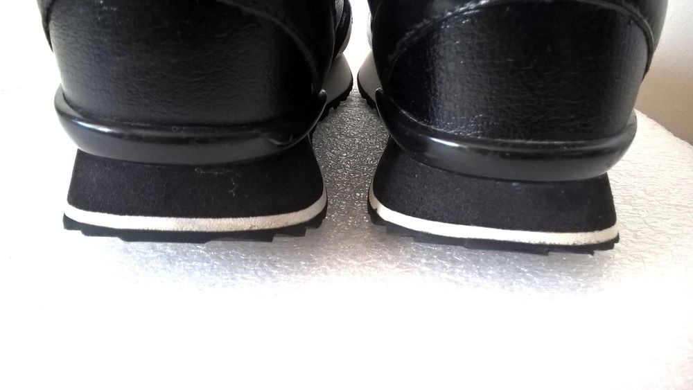 TOMMY HILFIGER Dressy Wedge Sneaker roz 38 wkładka 24 cm skórzane