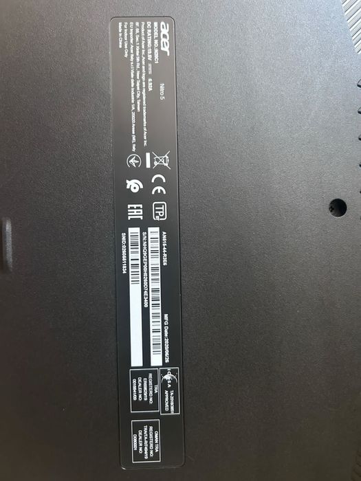 Laptop Acer nitro 5 AN515-44