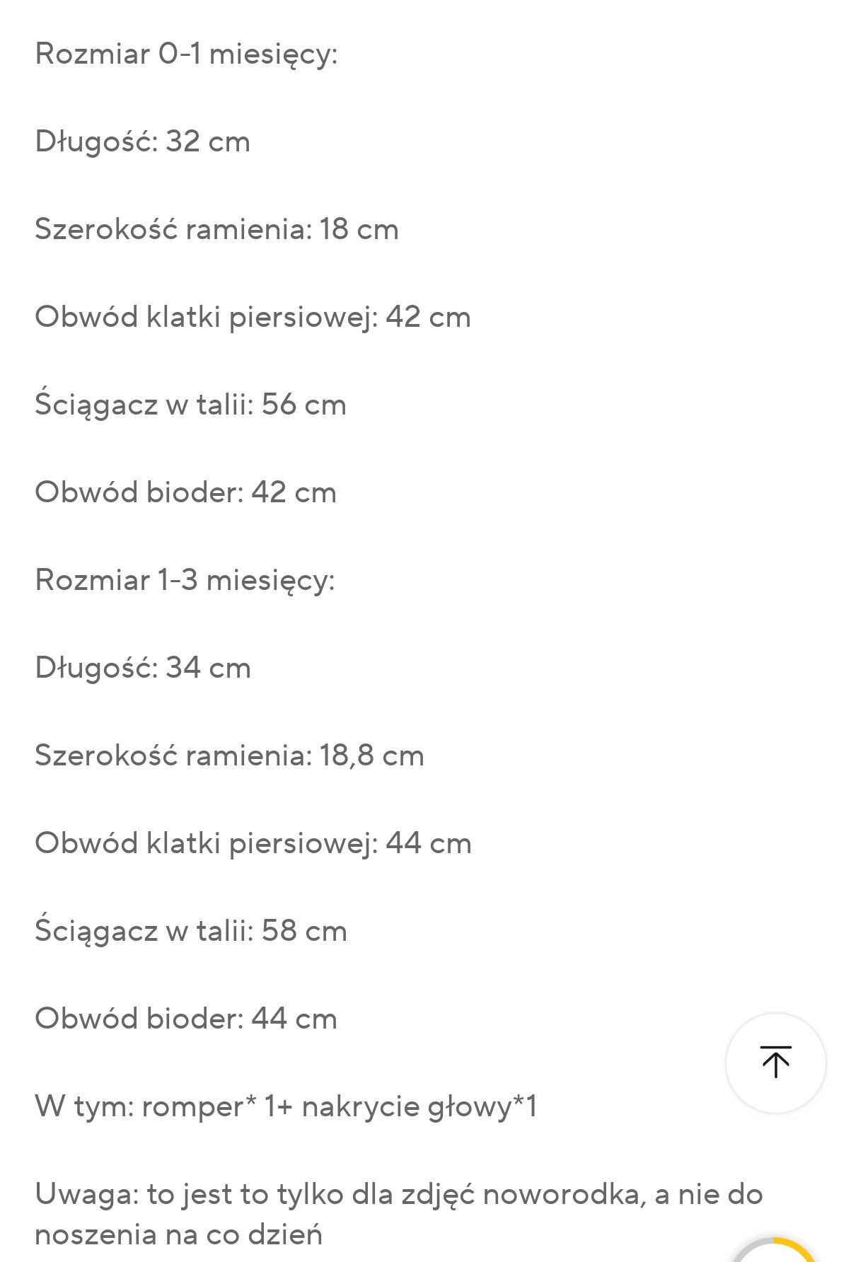 Rekwizyty do sesji zdjęciowej dla noworodka. Romper w stokrotki opaska