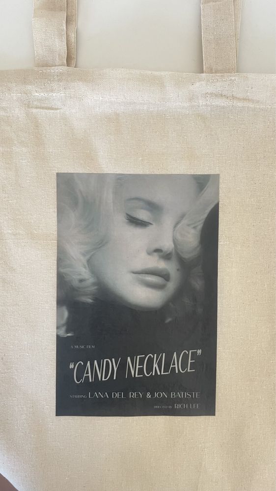 Lana Del Rey tote bag