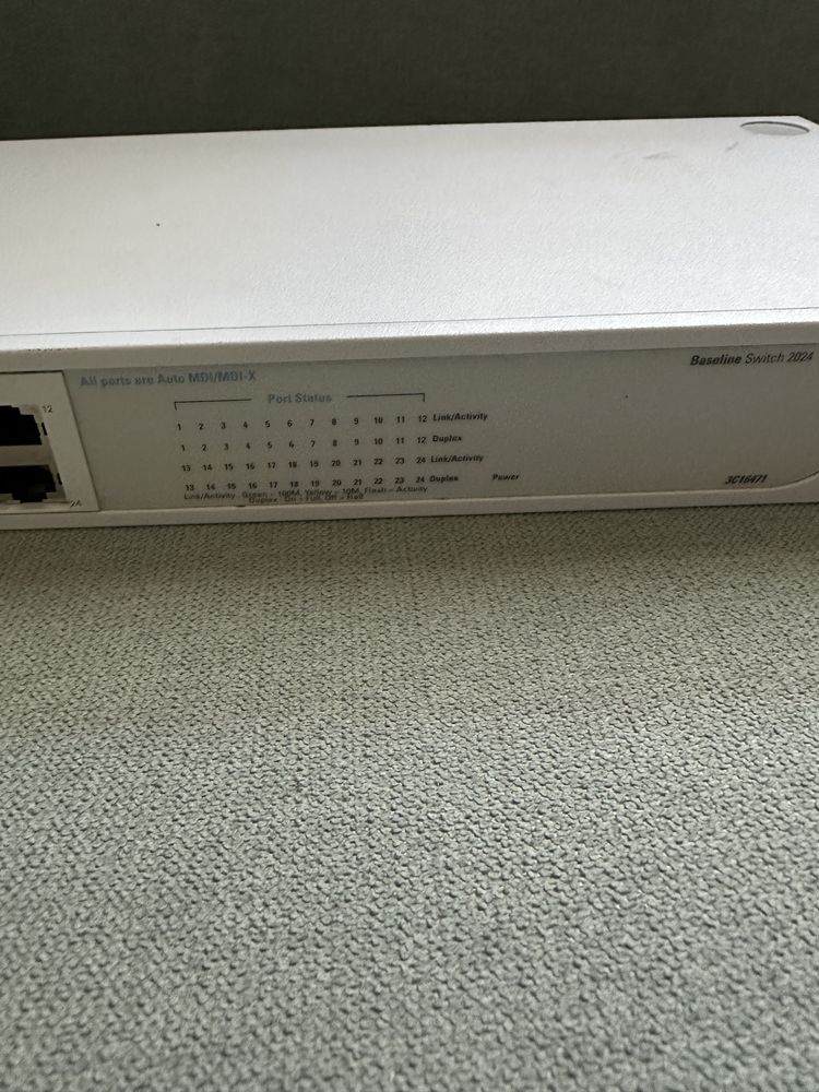Комутатор 3Com Baseline Switch 2024 3С16471