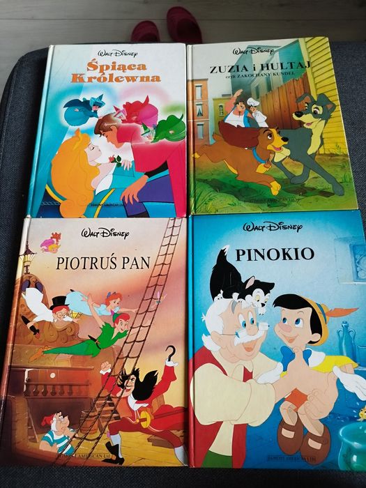 Zestaw 4 książek Walt Disney