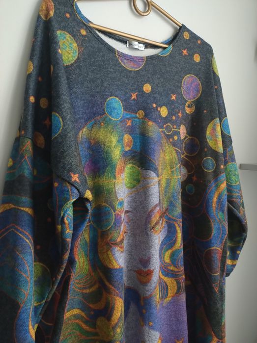 52 54 sukienka, tunika włoska 30zl