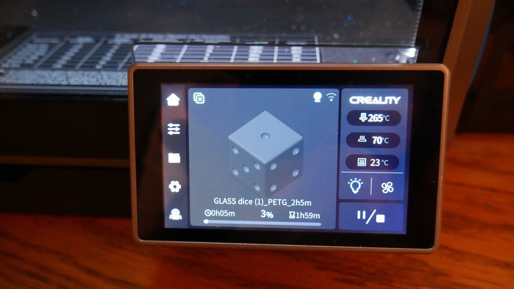 Creality K1 | DXC Extruder | ABS, PETG, PLA, TPU | Drukarka 3D