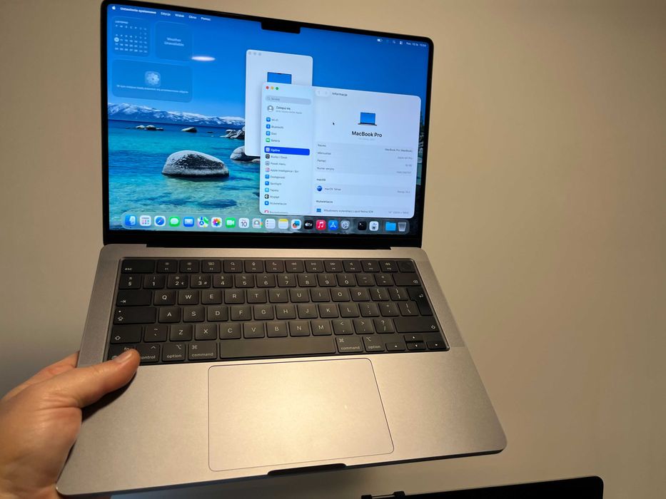 Laptop Apple MacBook A2442 Pro M1 Pro 16GB 512GB Space Gray 2021r FV23