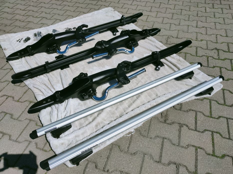 Mont Blanc barracuda 529 + Relingi bagażnik dachowy Mont Blanc Komplet