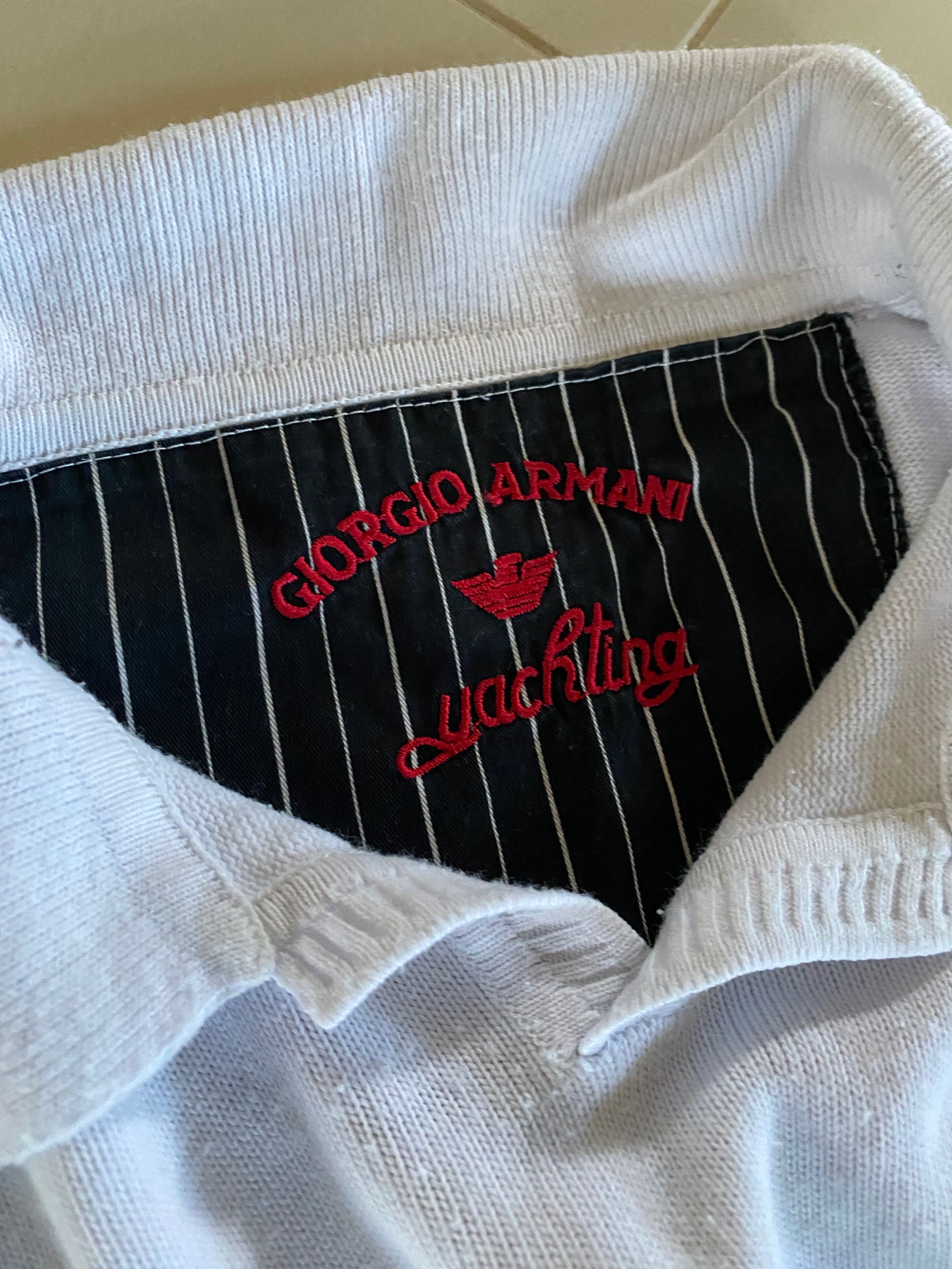 Giorgio Armani yachting sweter pulover vintage unikat
