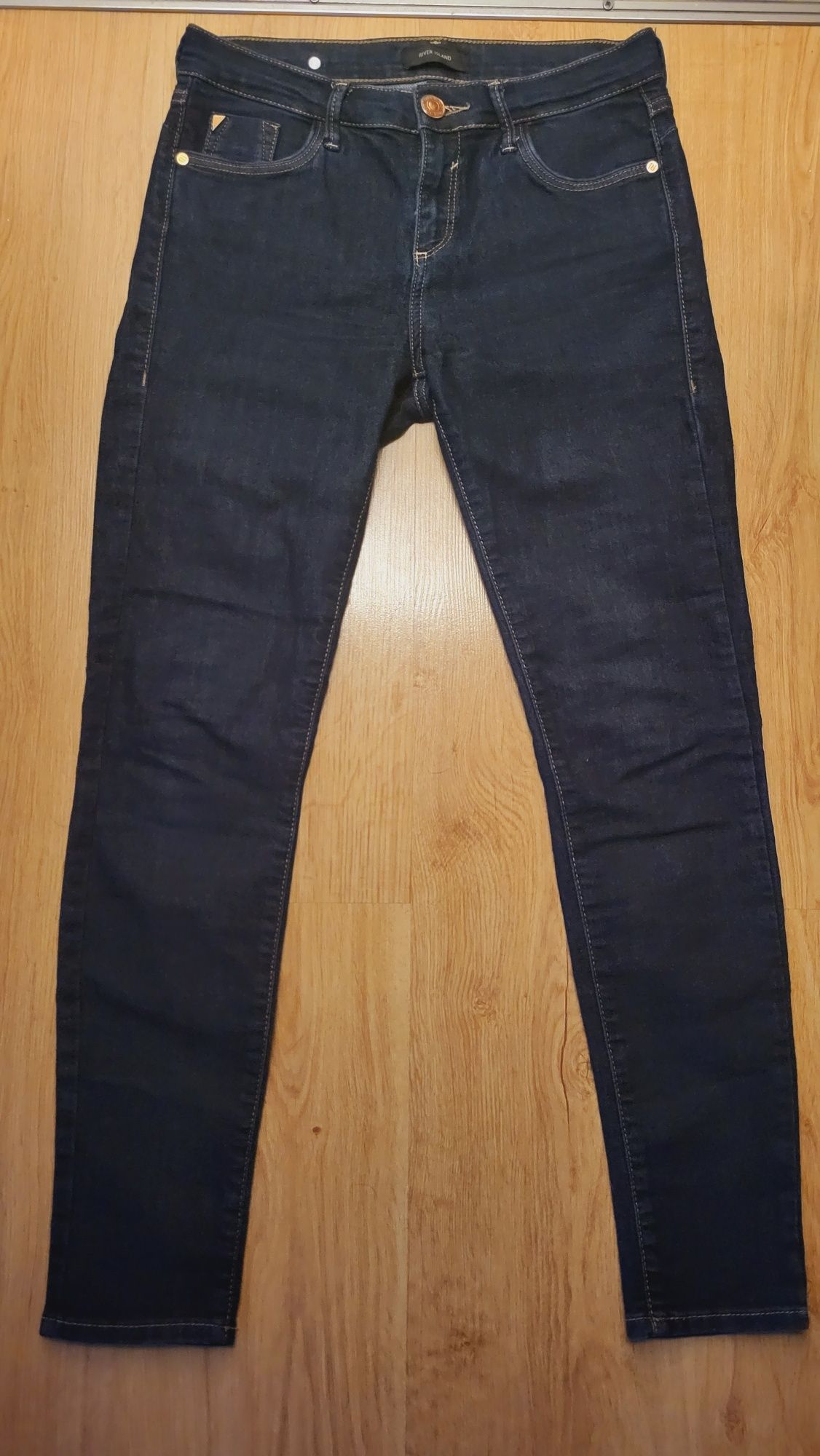 Spodnie ciemny jeans S