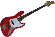 Harley Benton JB-20 CA nowa gitara basowa Jazz Bass - USTAWIONA!