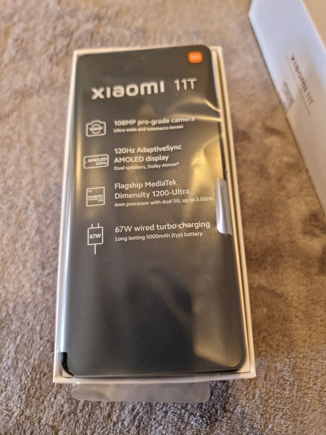 Xiaomi 11T 5G  8/256 GB Aparat 108 MP