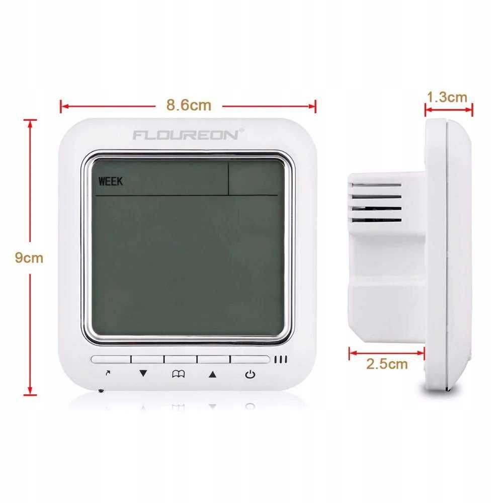 Termostat/Regulator pokojowy FLOUREON