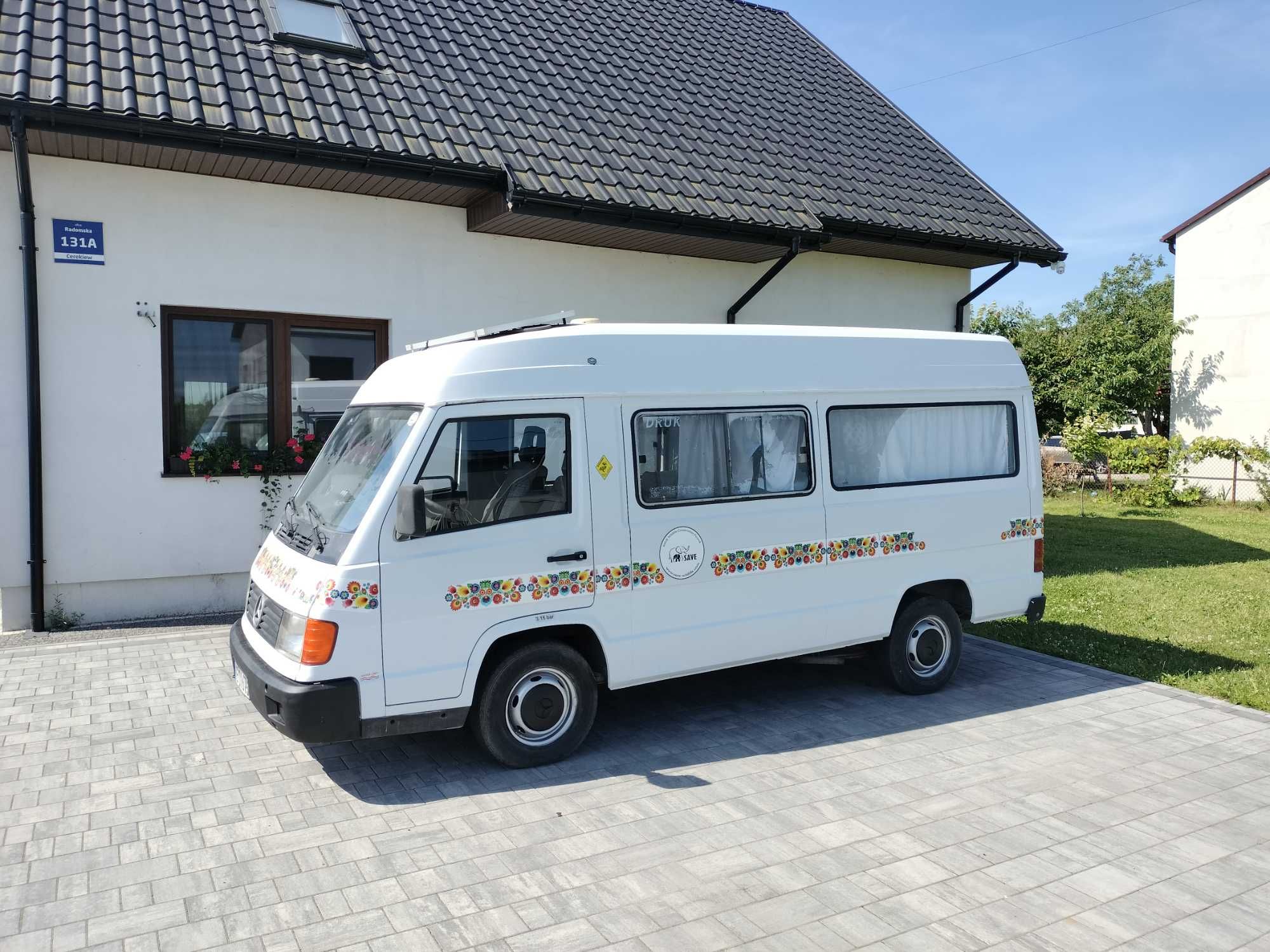 Mercedes MB100 Camper Stan idealny