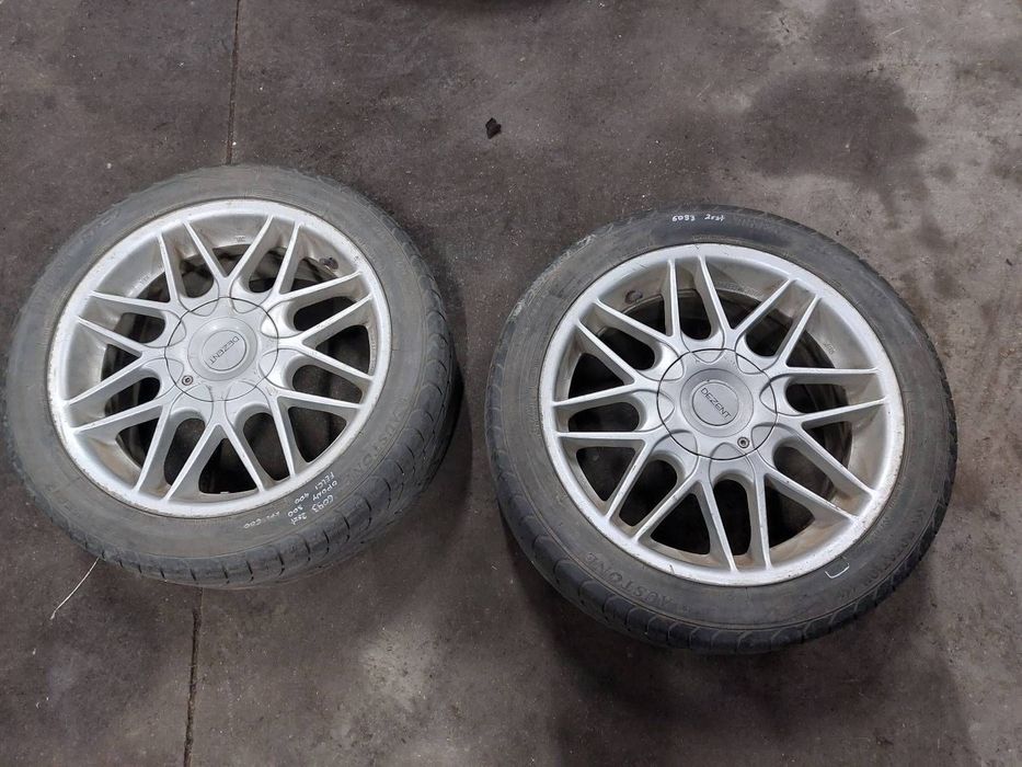 FELGI ALUMINIOWE 2 SZT DEZENT 4x100 17 CALI  ET35 FI60,1