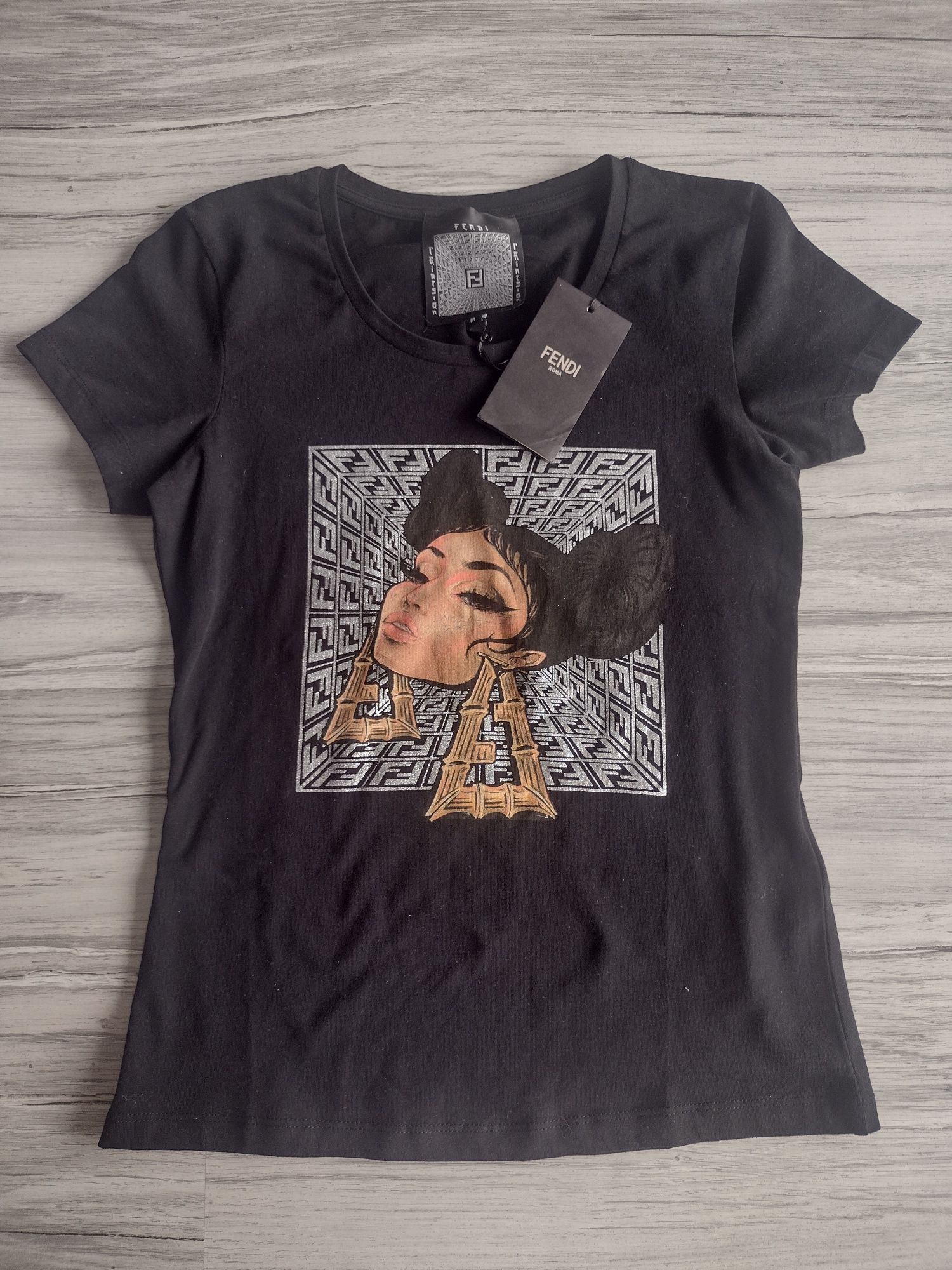 Koszulka T-shirt Damski Fendi