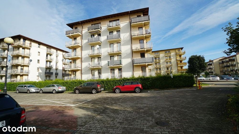 Kawalerka 30m na parterze, z dużym balkonem