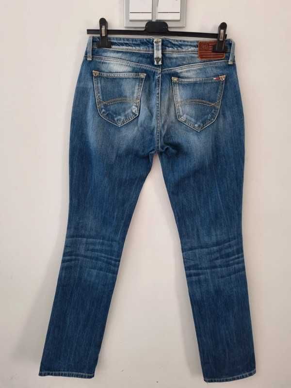 Oryginalne jeansy Tommy Hilfiger Suzzy Slim biodrówki W27 L32
