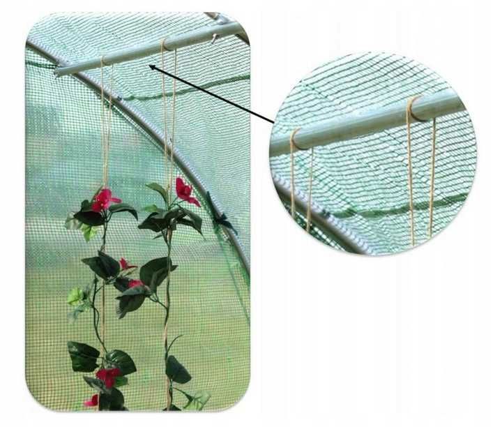 Tunel Ogrodowy Foliowy Szklarnia 2x3m FOLIAK 6m2 + GRATIS