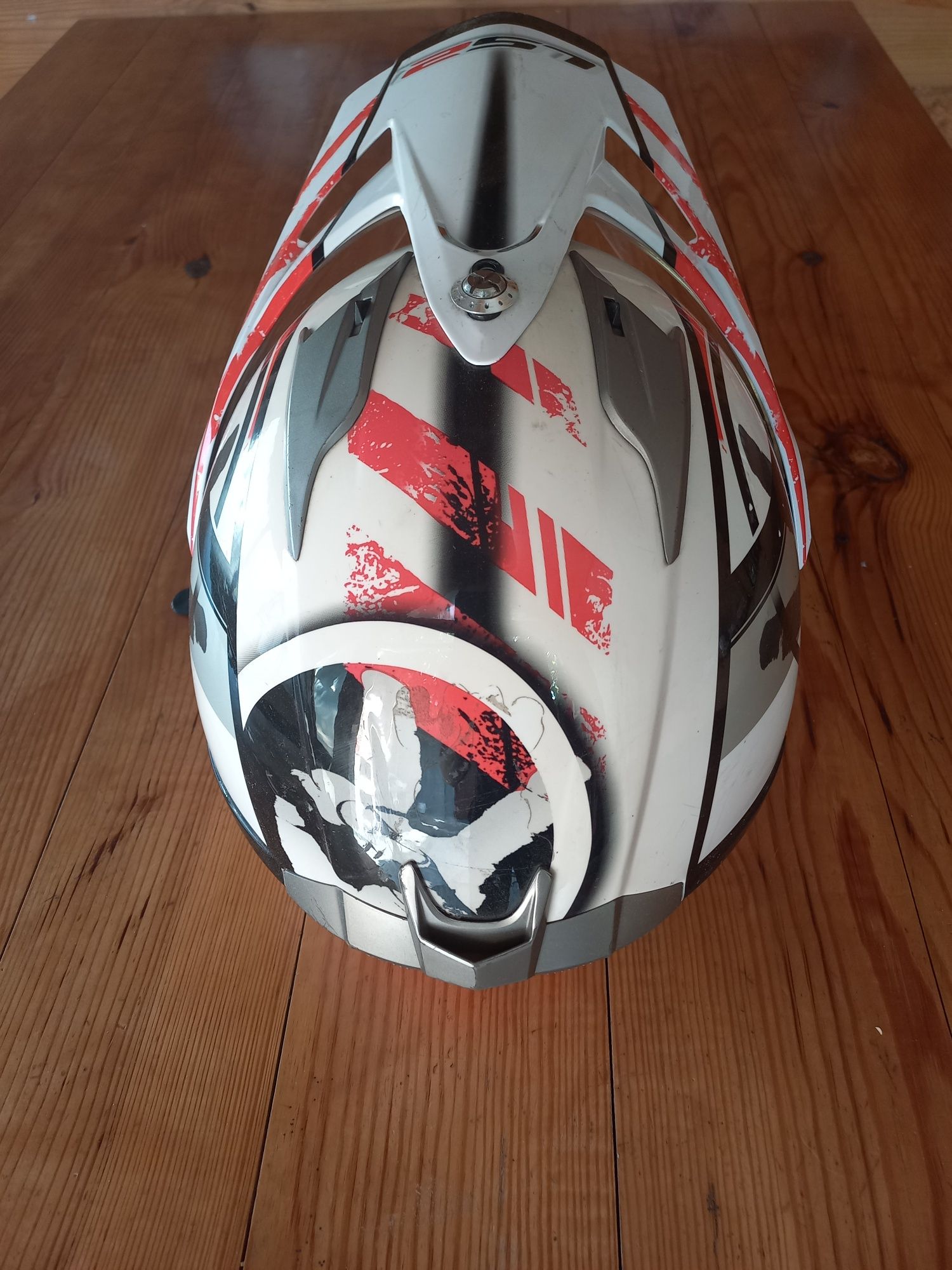 Шлем шолом ендуро LS 2 stripe