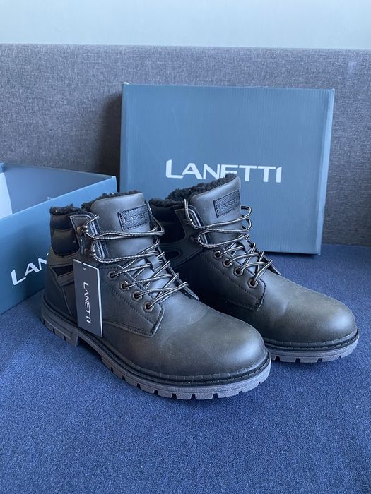 Buty zimowe Lanetti. Nowe.