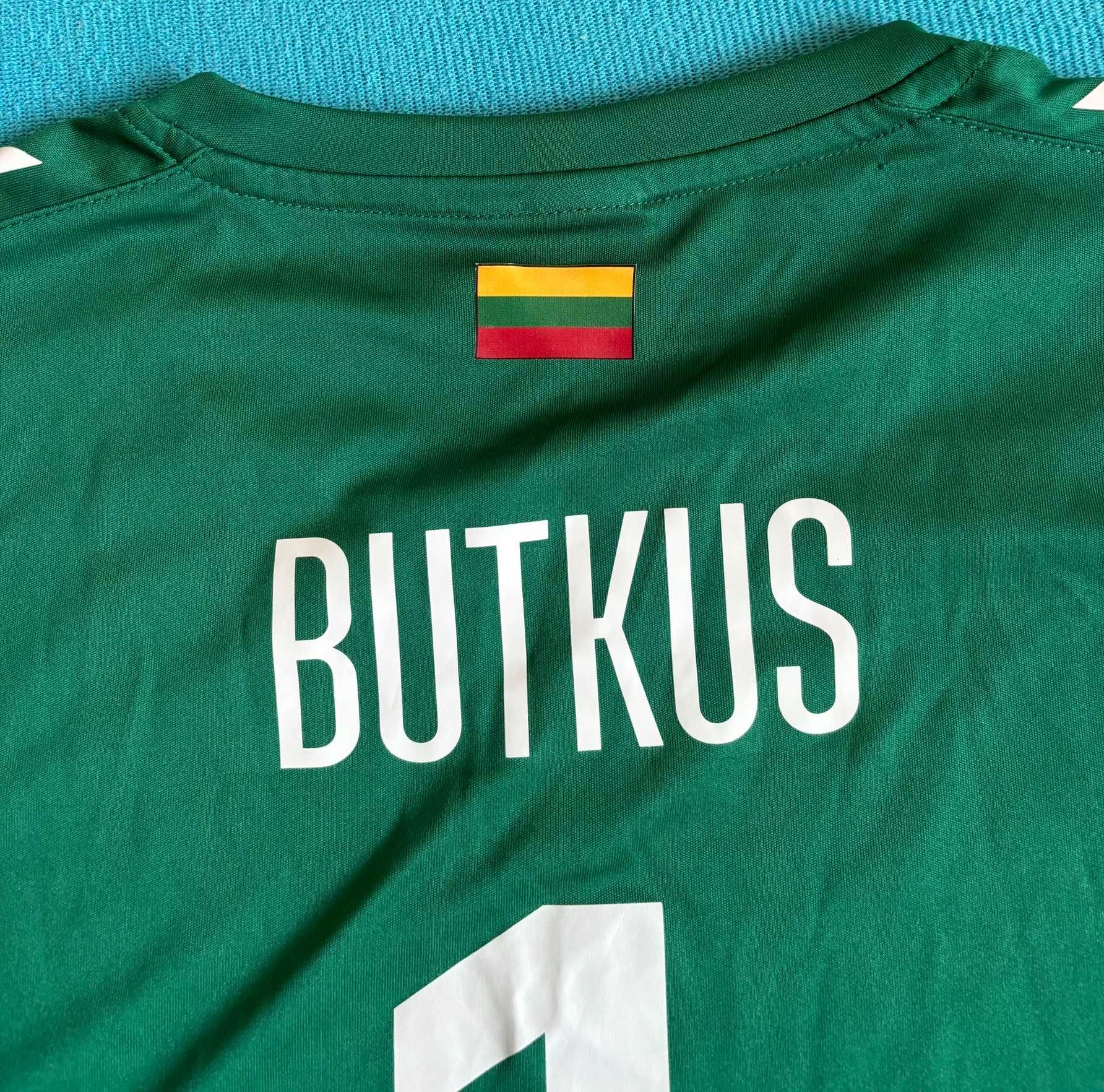 Koszulka Bramkarska Futsal Litwa 2021 Butkus 1 Hummel Roz. XL