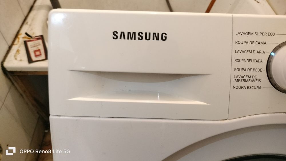 Máquina Samsung eco bubble 8kg 1400rpm A+++