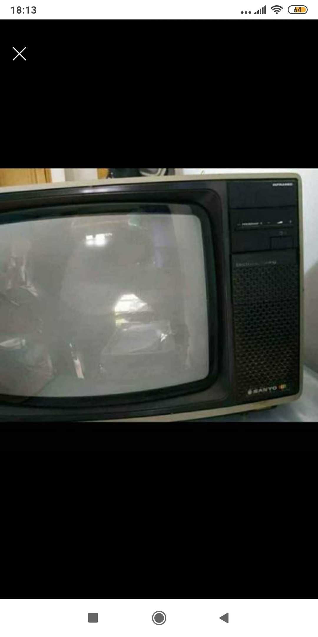 Televisão sanyo (antiga)