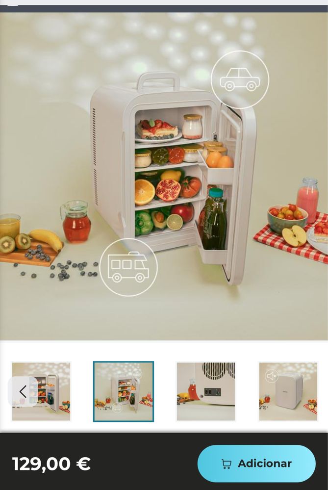 Mini Frigorifico - Bolero 25L