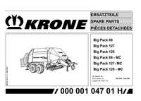 Katalog części Prasa Krone Big Pack 88, 127, 128