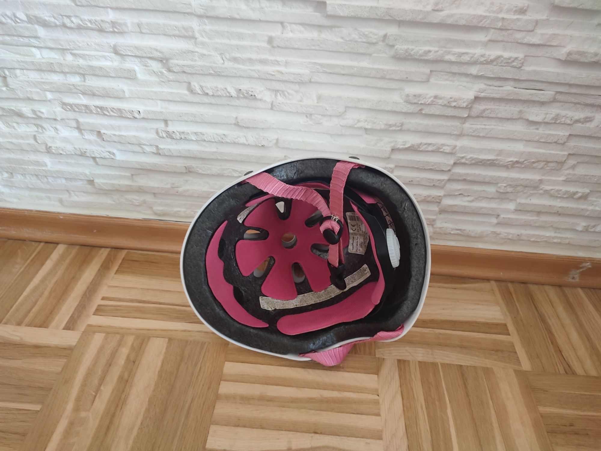 Kask Oxelo 48-51 bialy