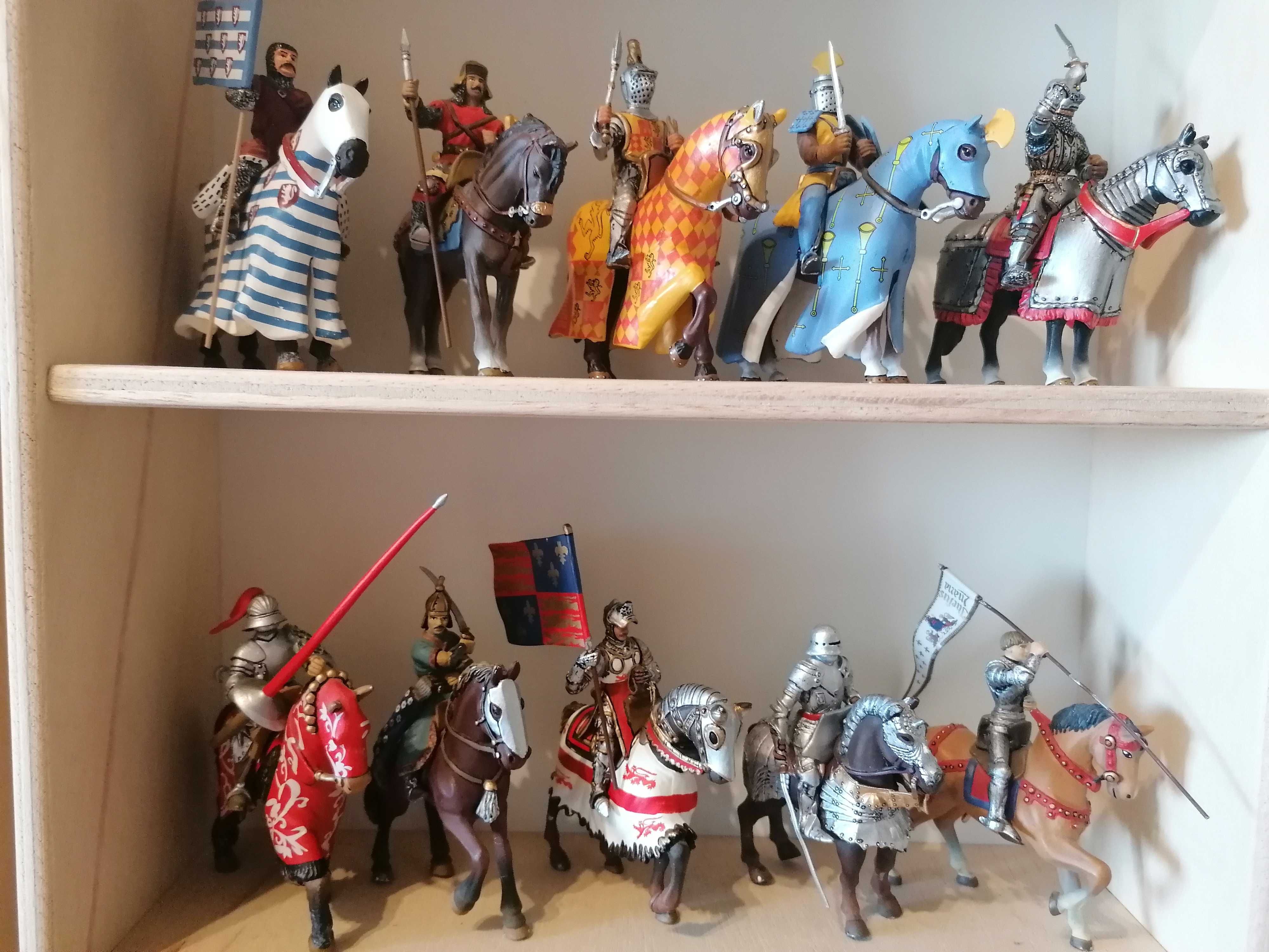 Coleção completa de Cavaleiros Medievais