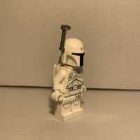 Lego white boba Fett Figurka