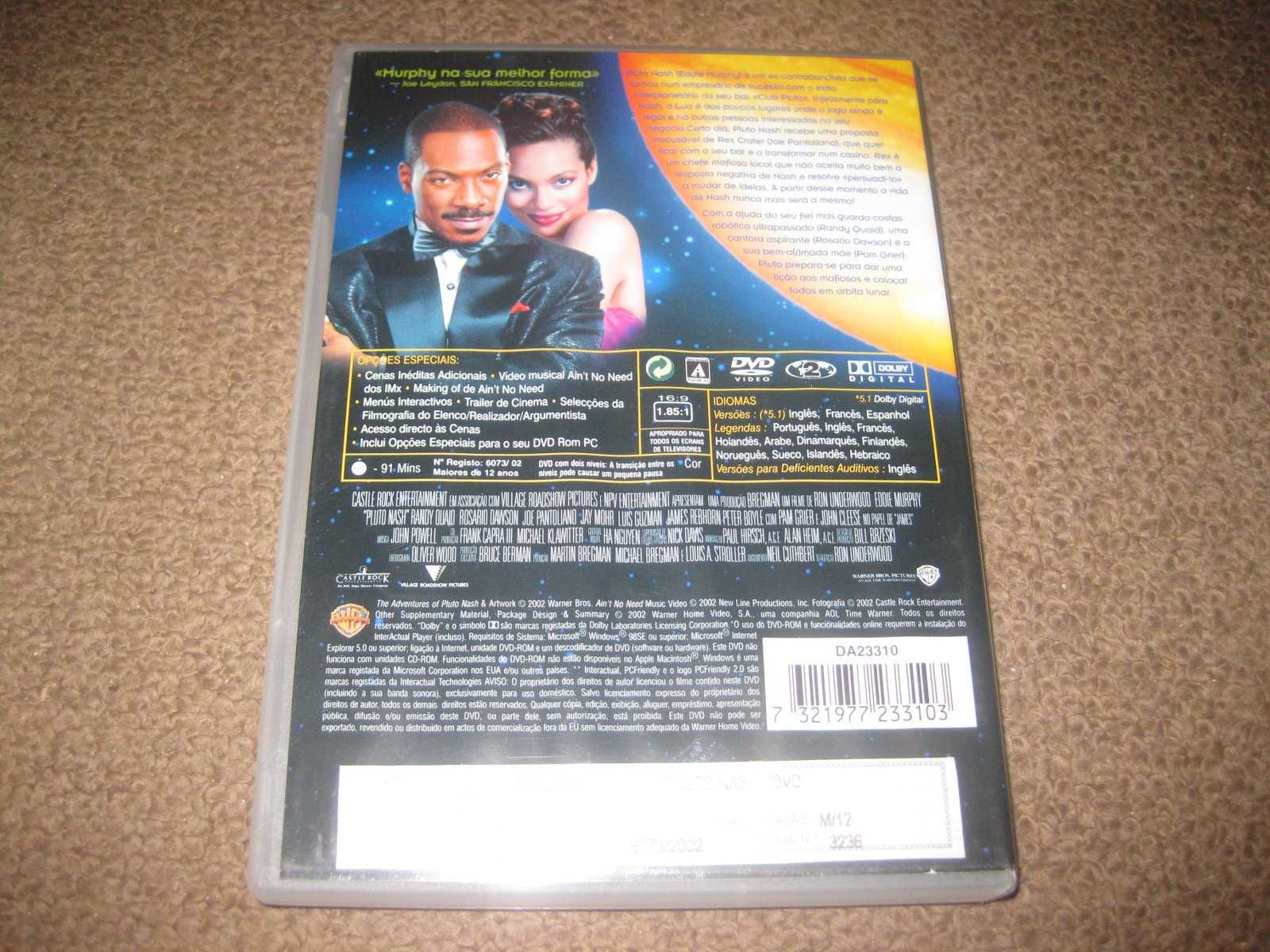 DVD "Pluto Nash- Homem da Lua" com Eddie Murphy/Raro