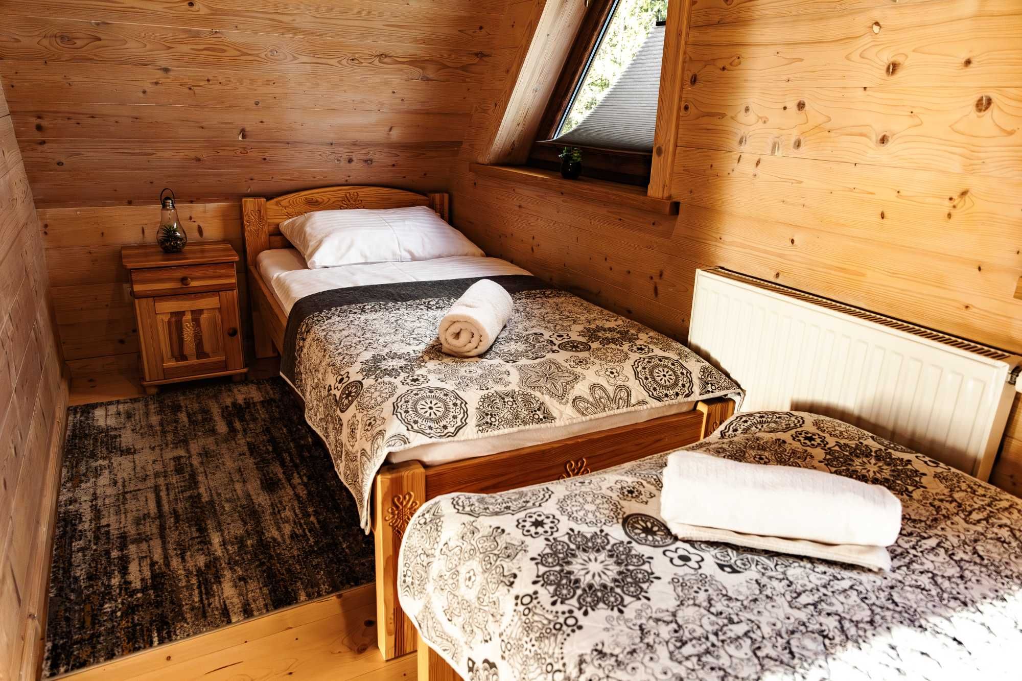 Domki Malcykówka w Zębie z Jacuzzi