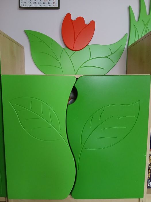 Zestaw mebli dla dziecka do pokoju / do przedszkola Novum Łąka