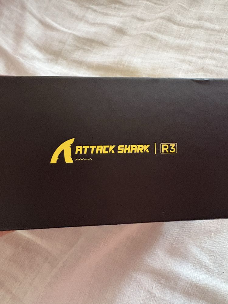 НОВА Безпровідна ігрова миш, мишка Attack Shark R3 black