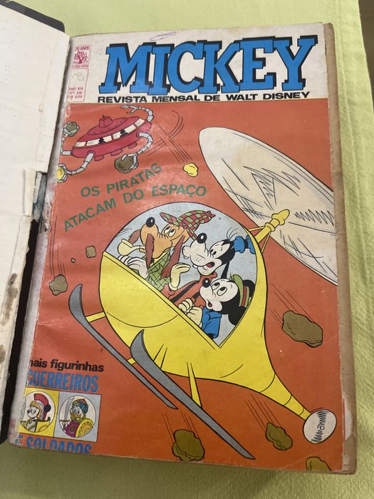 Revista mensal de Walt Disney - Mickey (ano 1972)